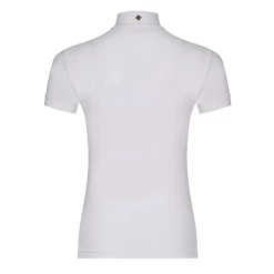 LeMieux Ladies Olivia Short-Sleeve Show Shirt -Equestrian Sales Store olivia ss white 4