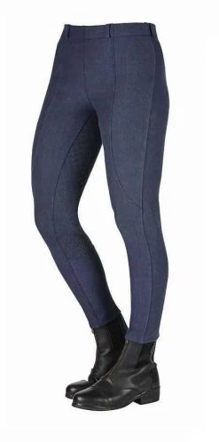 Dublin Ladies Performance Warm-It Gel Riding Tights Navy
