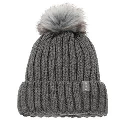 Pikeur Cable Knit Hat With Faux Fur Bobble