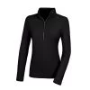 Pikeur Womens Polartec Shirt Black -Equestrian Sales Store pik 403701 122 290 f 1