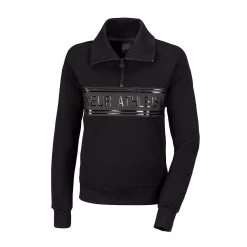 Pikeur Womens Zip Sweater Caviar