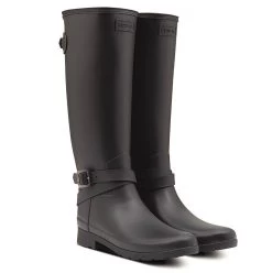 Hunter Womens Refined Slim Fit Adjustable Tall Wellington Boots