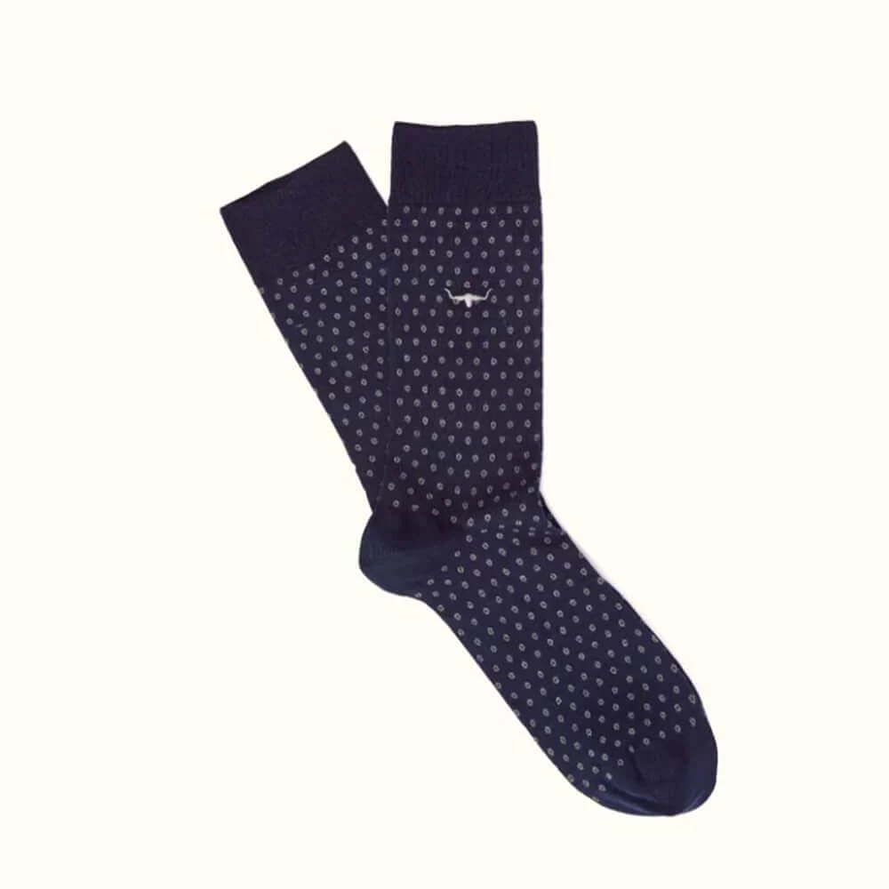 RM Williams Nelson Fine Gauge Cotton Socks 3 RM Williams Nelson Fine Gauge Cotton Socks
