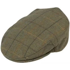 Alan Paine Mens Rutland Cap Dark Moss