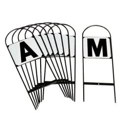 Stubbs Dressage Markers ABCEFHKM - Set Of 8