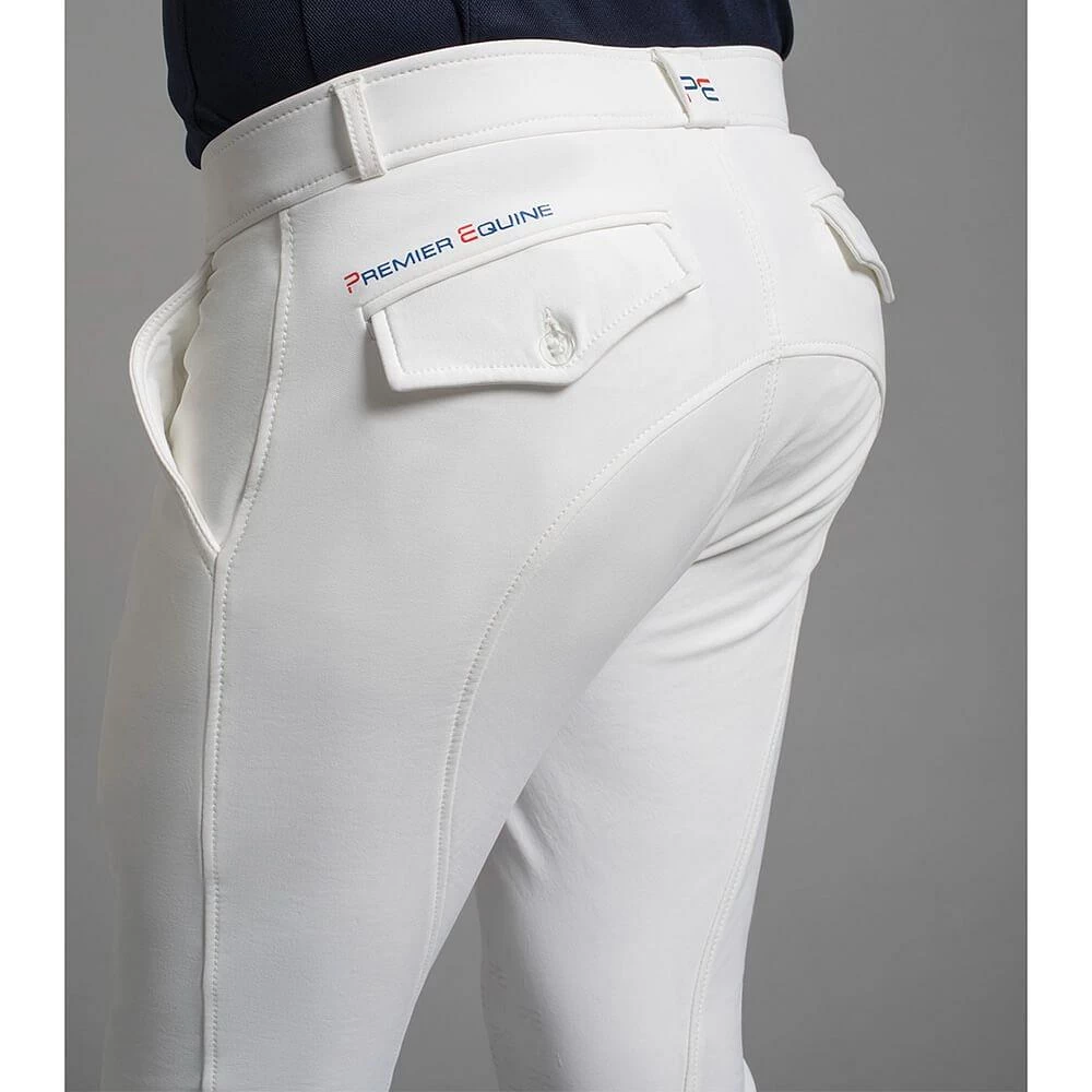 Premier Equine Mens Santino Gel Knee Breeches 5 Premier Equine Mens Santino Gel Knee Breeches - Image 3