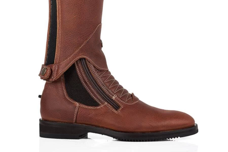 Secchiari Olanda Cotto Half Chaps Light Brown 4 Secchiari Olanda Cotto Half Chaps Light Brown - Image 2