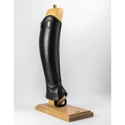 Secchiari Olanda Leather Half Chaps Black