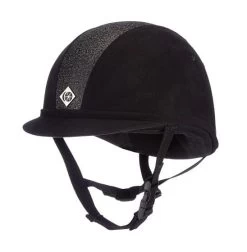 Charles Owen YR8 Sparkle Riding Hat Black